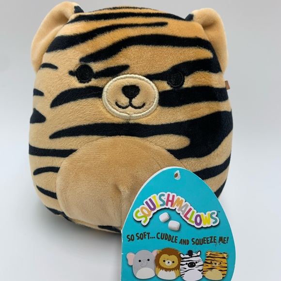 Kellytoy Other - Squishmallow 5” Plush Tina The Tiger Jungle !